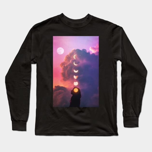 Seven Moons Long Sleeve T-Shirt by SeamlessOo